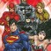 Six Stacked Superheroes Diamond Painting Kit