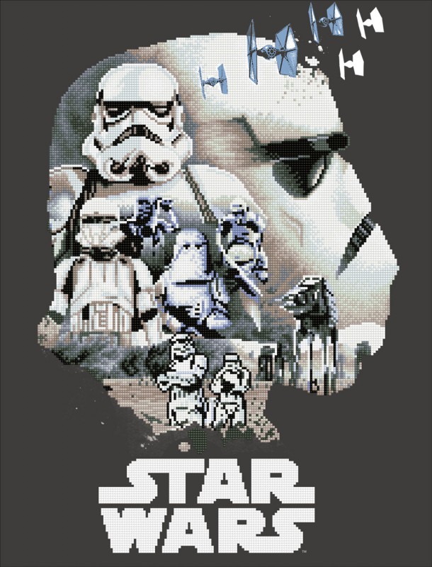 Stormtrooper Diamond Painting Kit
