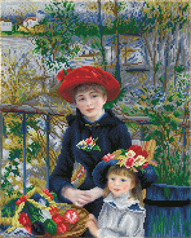 DD10.039 - Two Sisters on the Terrace (après Renoir)