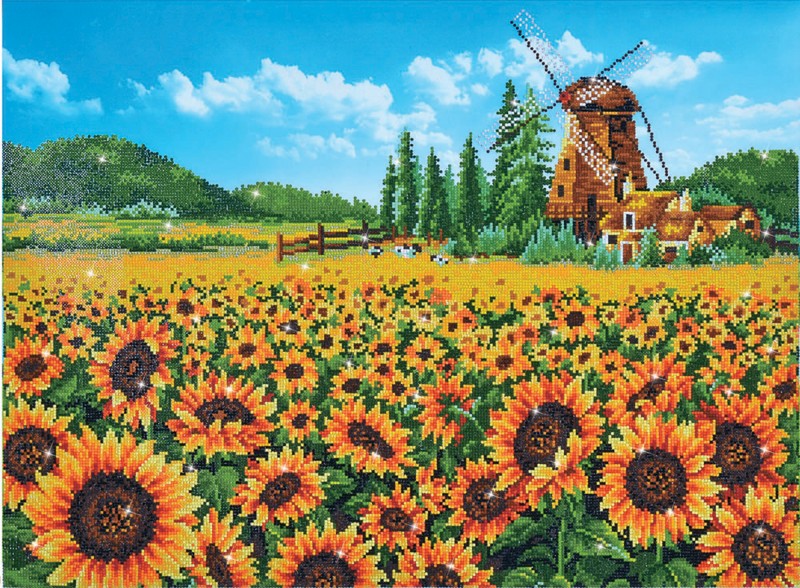 DD13.016 - Sunflower Windmill