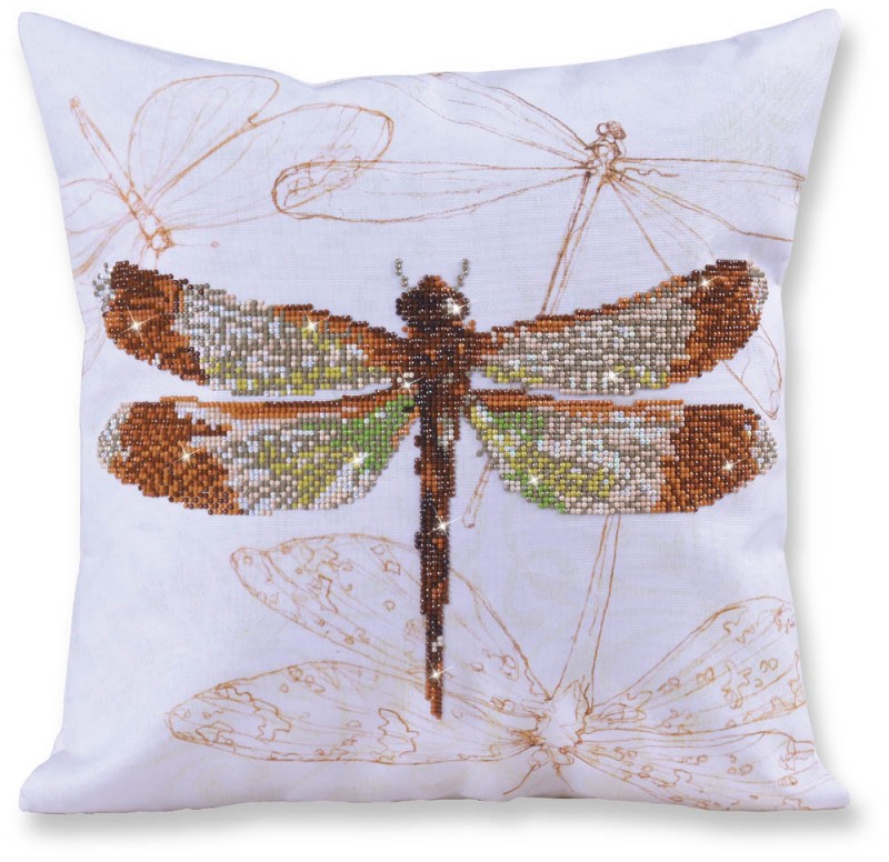 DD16.001 - Diamond Dotz Pillow Dragonfly Earth