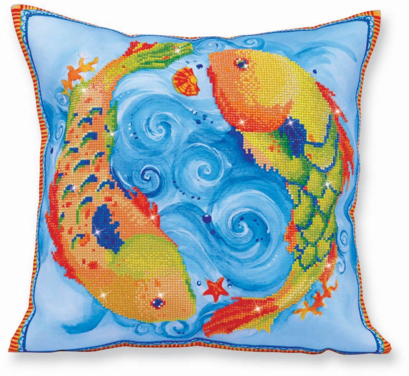 DD16.002 - Diamond Dotz Pillow Dancing Fish