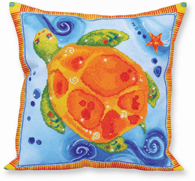 DD16.003 - Diamond Dotz Pillow Turtle Journey