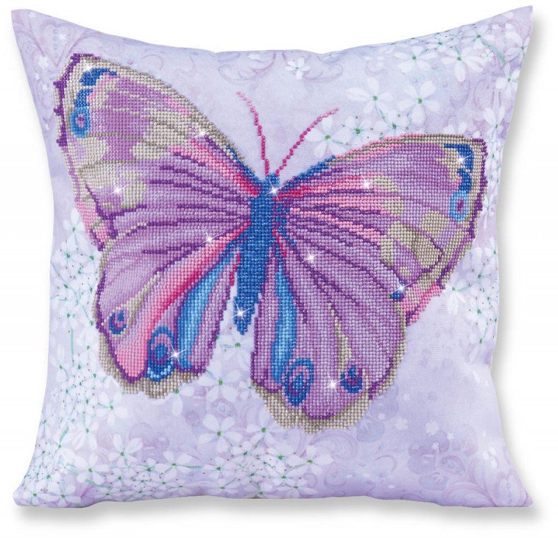 DD16.005 - Diamond Dotz Pillow Papillon Mauve