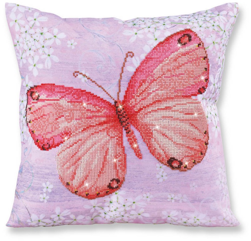 DD16.007 - Diamond Dotz Pillow Papillon Abricot