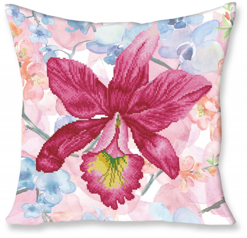 DD16.010 - Diamond Dotz Pillow Kit Sparkle Garden Pink