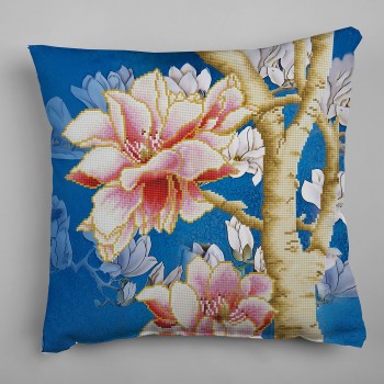 DD16.014 - Magnolias on blue 2
