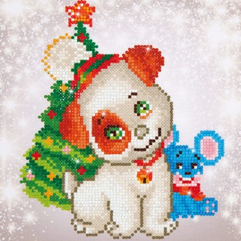 DD3.012 - Christmas Pup & Mouse