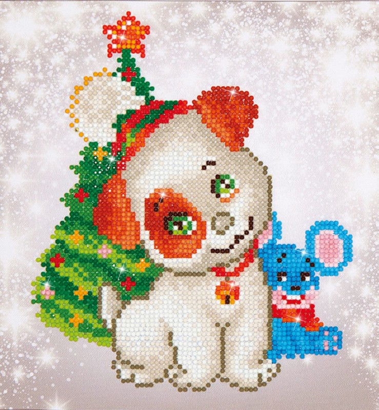DD3.012 - Christmas Pup & Mouse
