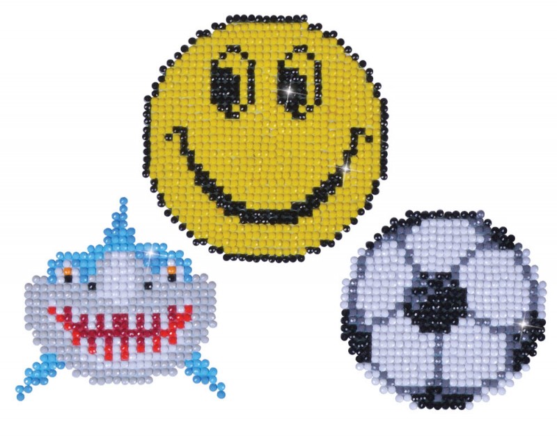 DD40.004 - 3 STICKERS Multi Pack - Smile