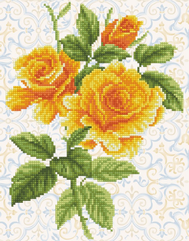 DD6.008 - Yellow Rose Bouquet