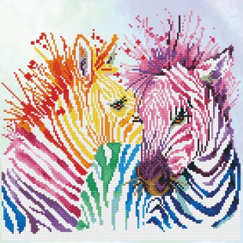 DD8.005 - Rainbow Zebras