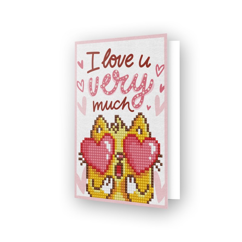 DDG.002 - Greeting Card LOVE YOU