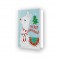 DDG.003 - Greeting Card MERRY CHRISTMAS LLAMA