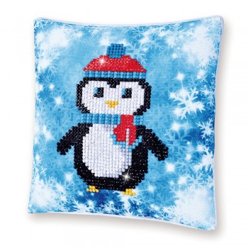 DDP2.023 - Christmas Penguin Pillow