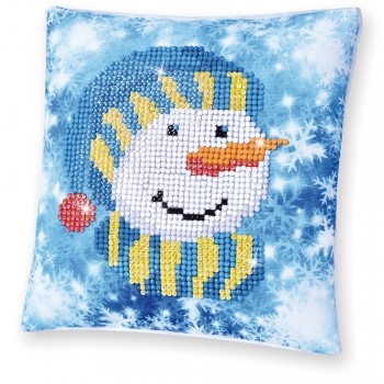 DDP2.034 - Snowman Cap Pillow