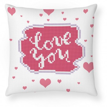 DDP2.039 - Love You Mini Pillow