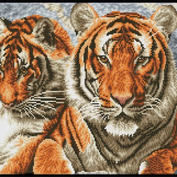 Tigers  - Pre-Framed Kit