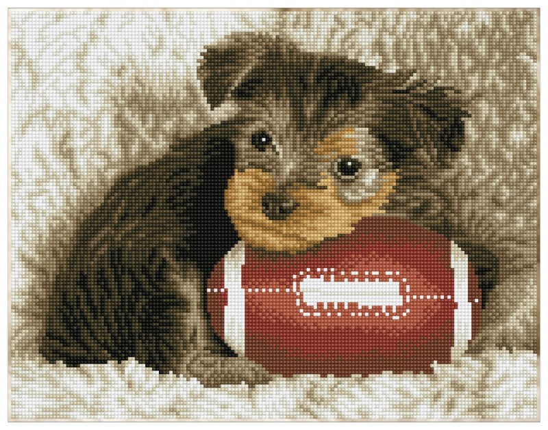 Footy Pup - Pre-Framed Kit Footy Pup - Pre-Framed Kit