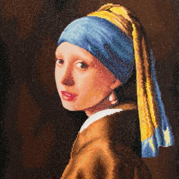 Girl with the Pearl Earring (après Vermeer)