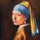 Girl with the Pearl Earring (après Vermeer)