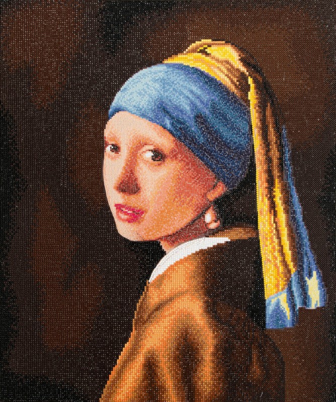 Girl with the Pearl Earring (après Vermeer) Girl with the Pearl Earring (après Vermeer)