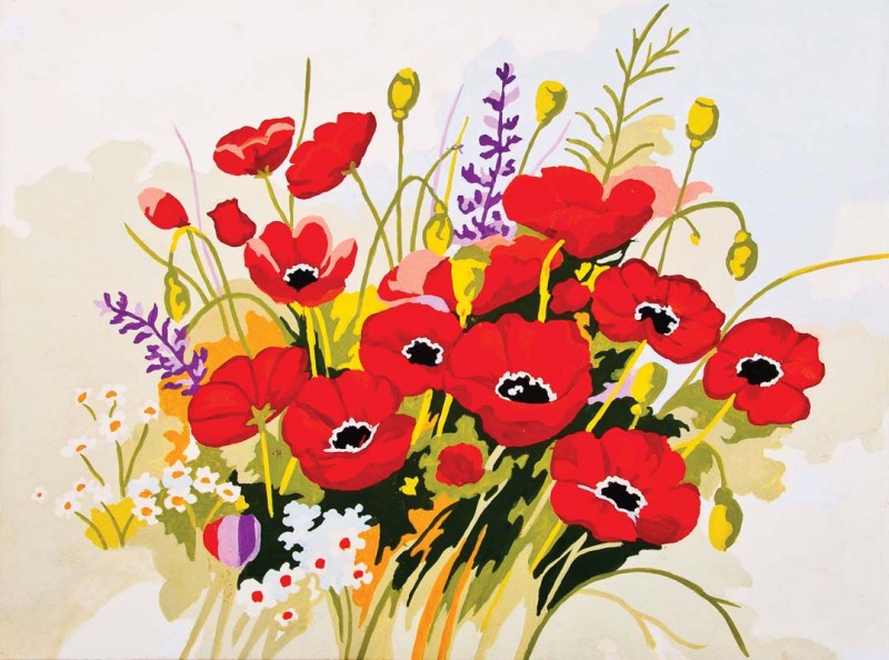 10388 - Wild Poppies
