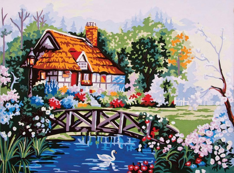 10380 - Pond in the Garden 10380 - Pond in the Garden