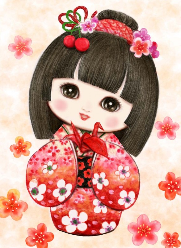 6312 - Sweet Geisha Origami