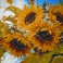 12970 - Windswept Sunflowers