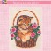 3138K - Kitten in Rose Basket