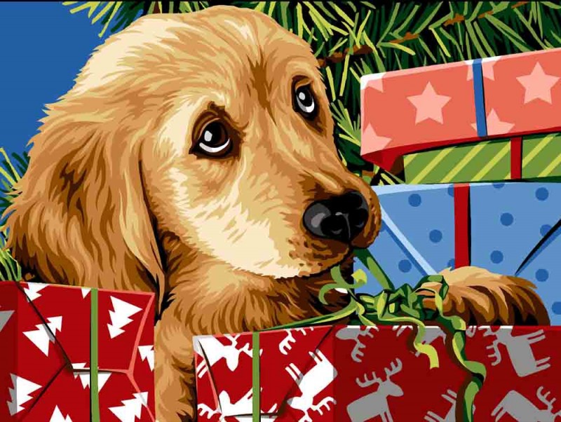 926.333 - Canevas Le Moment des Cadeaux