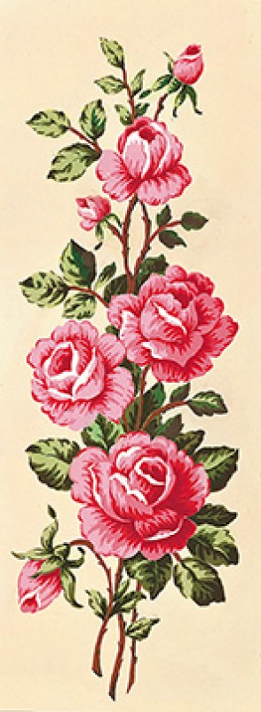 950.33 - Canevas Roses 950.33 - Canevas Roses