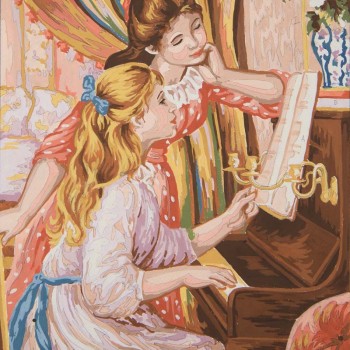 10497 - Girls at the piano