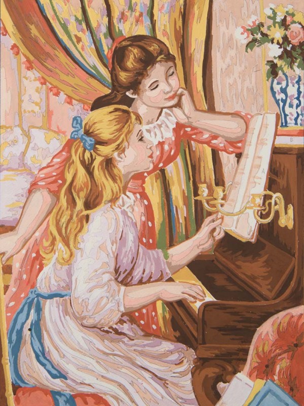 10497 - Girls at the piano